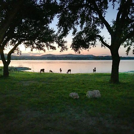 Medina Lake Camping Resort Cabin 3 Lakehills Eksteriør billede