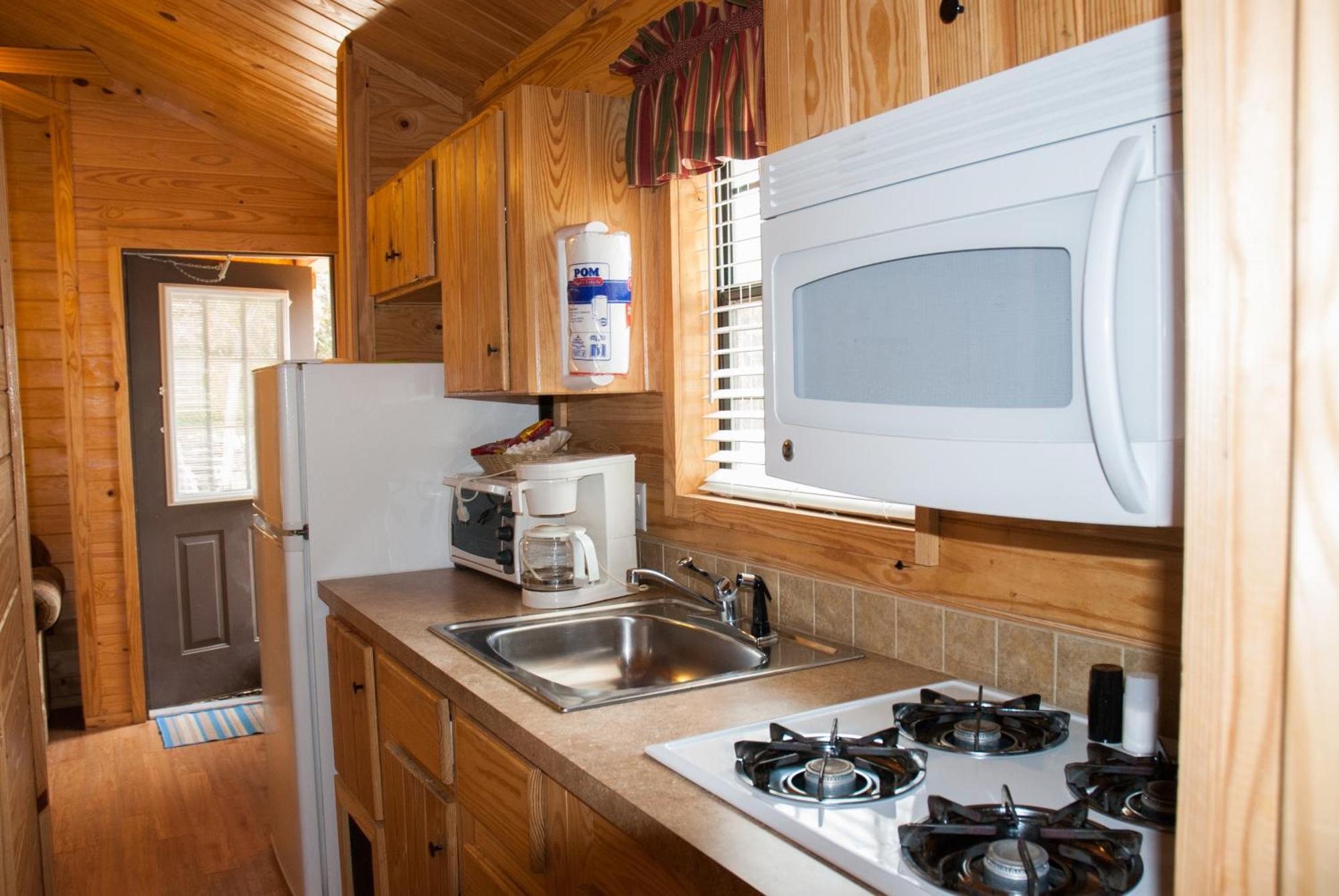 Medina Lake Camping Resort Cabin 3 Lakehills Eksteriør billede